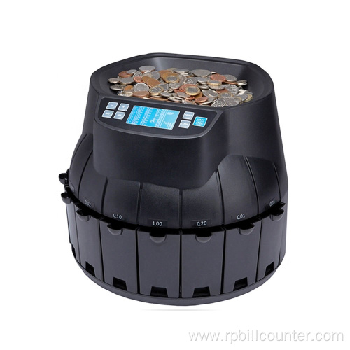 EURO Coin Selector Sorter Cash Counting Machine